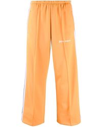 Palm Angels - Side-stripe Cropped Track Pants - Lyst