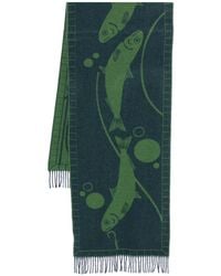 MERYLL ROGGE Geometric-Pattern Scarf in Pink | Lyst