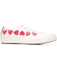 Comme Des Garcons Play Sneakers For Women Lyst Com
