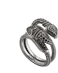 Gucci Garden Slangenring - Metallic