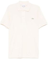Lacoste - Polo Con Logo Ricamato - Lyst