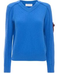 Victoria Beckham - Pull À Col V - Lyst