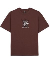 Brain Dead - Time Is Nigh Graphic-Print Cotton T-Shirt - Lyst