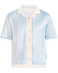 Manière De Voir - Idriss Eiffel Monogram Resort Shirt - Lyst