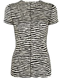 Proenza Schouler - ゼブラプリント Tシャツ - Lyst