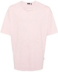 FIVE CM - Embroidered Cotton T-Shirt - Lyst