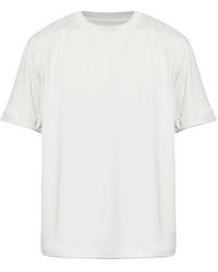 Eleventy - Mm-Logo Crew-Neck T-Shirt - Lyst