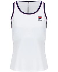 Fila - Heritage Racerback Top - Lyst