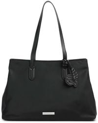 KARL LAGERFELD - Sac Porté Épaule Ikon À Logo - Lyst