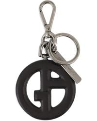 Giorgio Armani - Schlüsselanhänger Mit Logo - Lyst