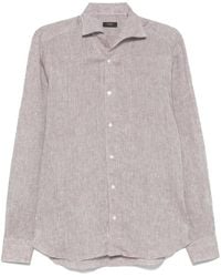 Barba Napoli - Linen Shirt - Lyst