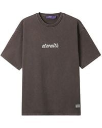 AFTERMATHS - Slogan-Print Cotton T-Shirt - Lyst