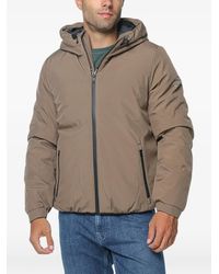 Ecoalf - Hooded Zip-Up Jacket - Lyst