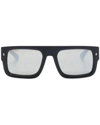 DSquared² - Icon Square-Frame Sunglasses - Lyst