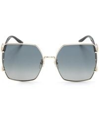 Gucci - オーバーサイズフレーム サングラス - Lyst