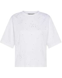 Seventy - Rhinestone-Embellished T-Shirt - Lyst