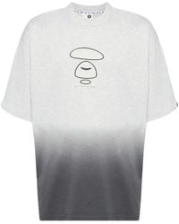 Aape By A Bathing Ape - T-Shirt Con Stampa - Lyst