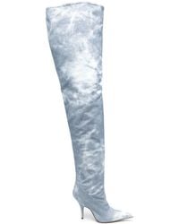 Gia Borghini - Gia 33 100Mm Pointed-Toe Boots - Lyst