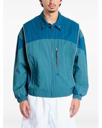 adidas - Striped Panelled Wind Jacket - Lyst
