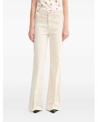 Rag & Bone - Jean Évasé À Détail De Chaîne - Lyst