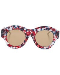 Thom Browne - Round-Frame Sunglasses - Lyst