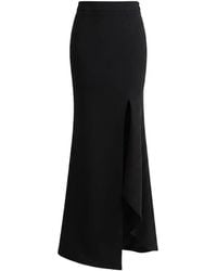 Gemy Maalouf - Ruffled Slit Skirt - Lyst