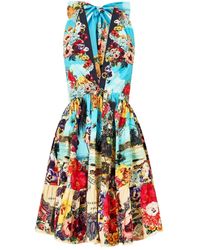 CAMILLA - Bathing Bombshell Halterjurk Met Bloemenprint - Lyst