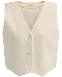 12 STOREEZ - V-Neck Knitted Vest - Lyst