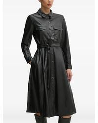 Ouí - Belted Midi Dress - Lyst