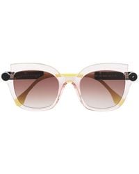 Face A Face - Sotsas 2 Oversize-Frame Sunglasses - Lyst