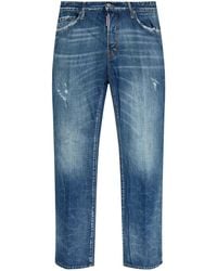 DSquared² - Faded-Effect Jeans - Lyst