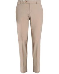 BOSS - Pressed-Crease Chinos - Lyst