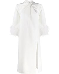 holly feather dress coast