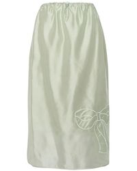 Cecilie Bahnsen - Jupe Mi-Longue Cbbria - Lyst