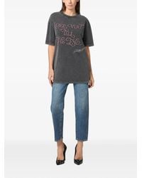 Philipp Plein - Open-Back T-Shirt Dress Love Plein - Lyst