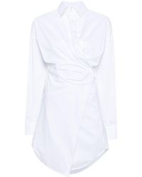 DIESEL - Robe-chemise D-Sizen-N1 en popeline - Lyst