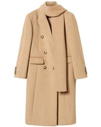 Twinset - Velour Wool Cloth Coat - Lyst