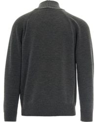 Paolo Pecora - Trui Met Raglan Mouwen En Hoge Hals - Lyst