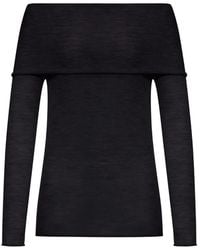 Roberto Collina - Off-Shoulder Top - Lyst