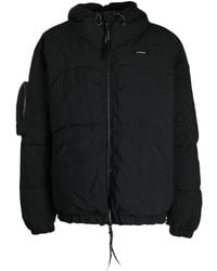 ISO.POETISM - Logo-Patch Hooded Padded Jacket - Lyst