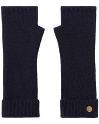 Claudie Pierlot - Wool Mitts With Cp Rivet - Lyst