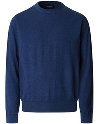 Hackett - Crew-Neck Knitted Sweater - Lyst