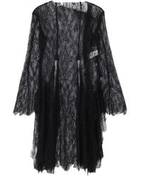 Yohji Yamamoto - Lace Long-Sleeve Blouse - Lyst