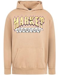 Market - No Guts No Glory Graphic-Print Hoodie - Lyst