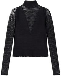 Lanvin - Turtleneck Long-Sleeved Sweater - Lyst
