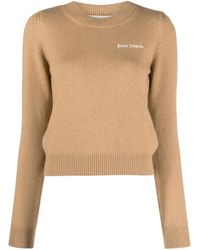 Palm Angels - Logo-embroidered Jumper - Lyst
