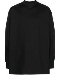 Y-3 - モックネック ロングtシャツ - Lyst
