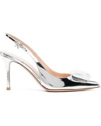 Gianvito Rossi - Pumps Jaipur Con Cinturino Posteriore 90Mm - Lyst