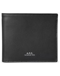 A.P.C. - Aly Smooth Leather Wallet - Lyst