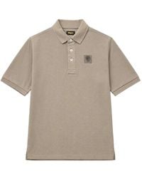 Blauer - Logo-Patch Polo Shirt - Lyst